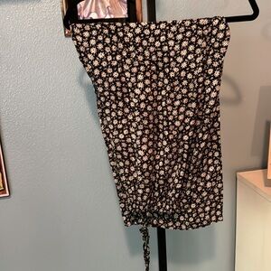 Vintage Blue Daisy Pants